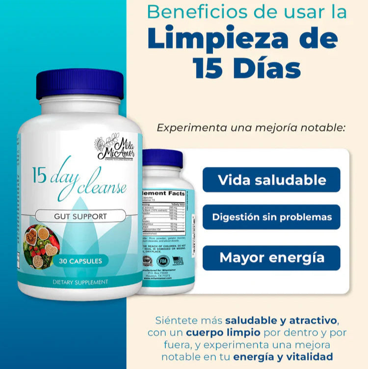 15 day clean - Formula Avanzada 💊