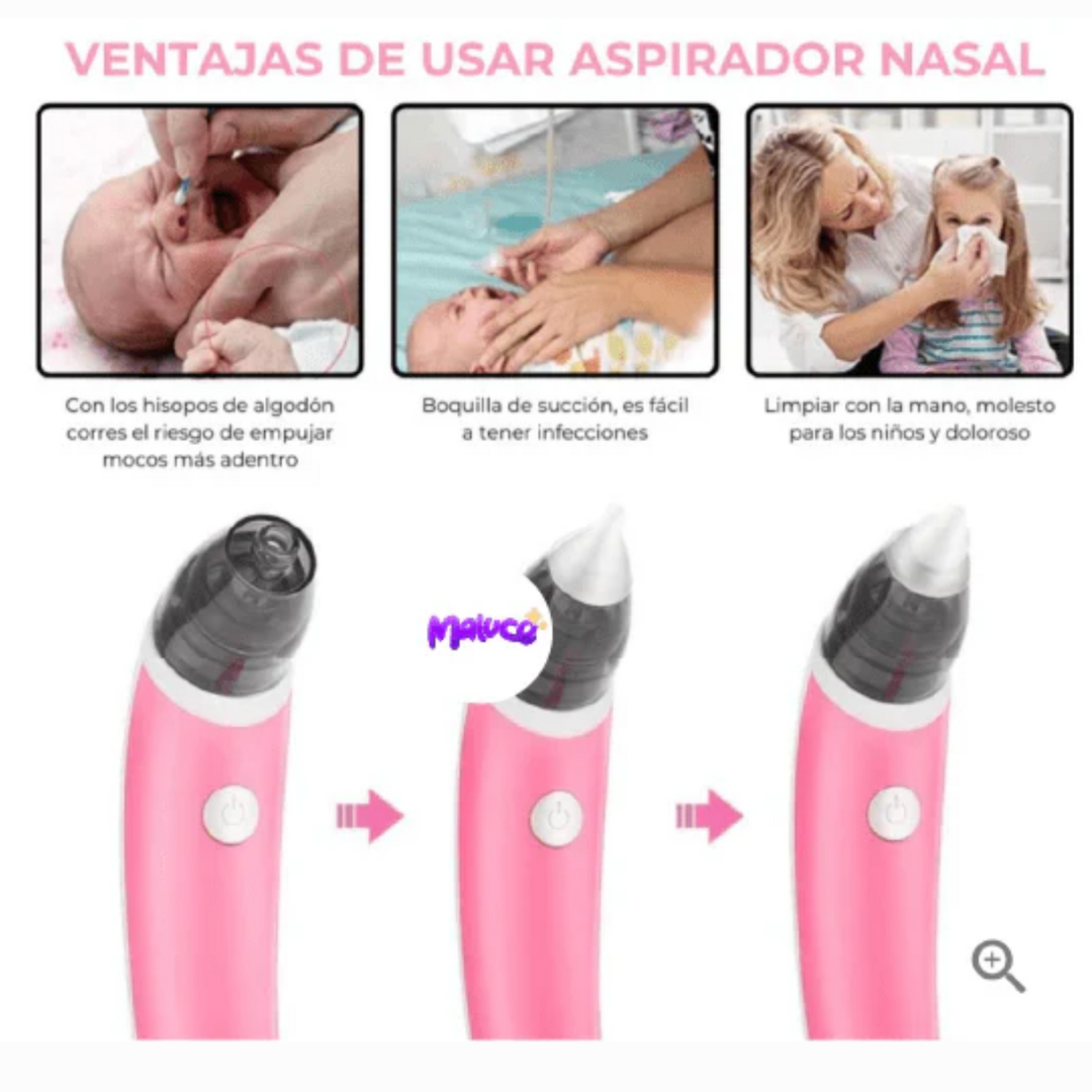 Aspirador nasal para Bebé 👶🏻