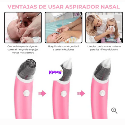 Aspirador nasal para Bebé 👶🏻