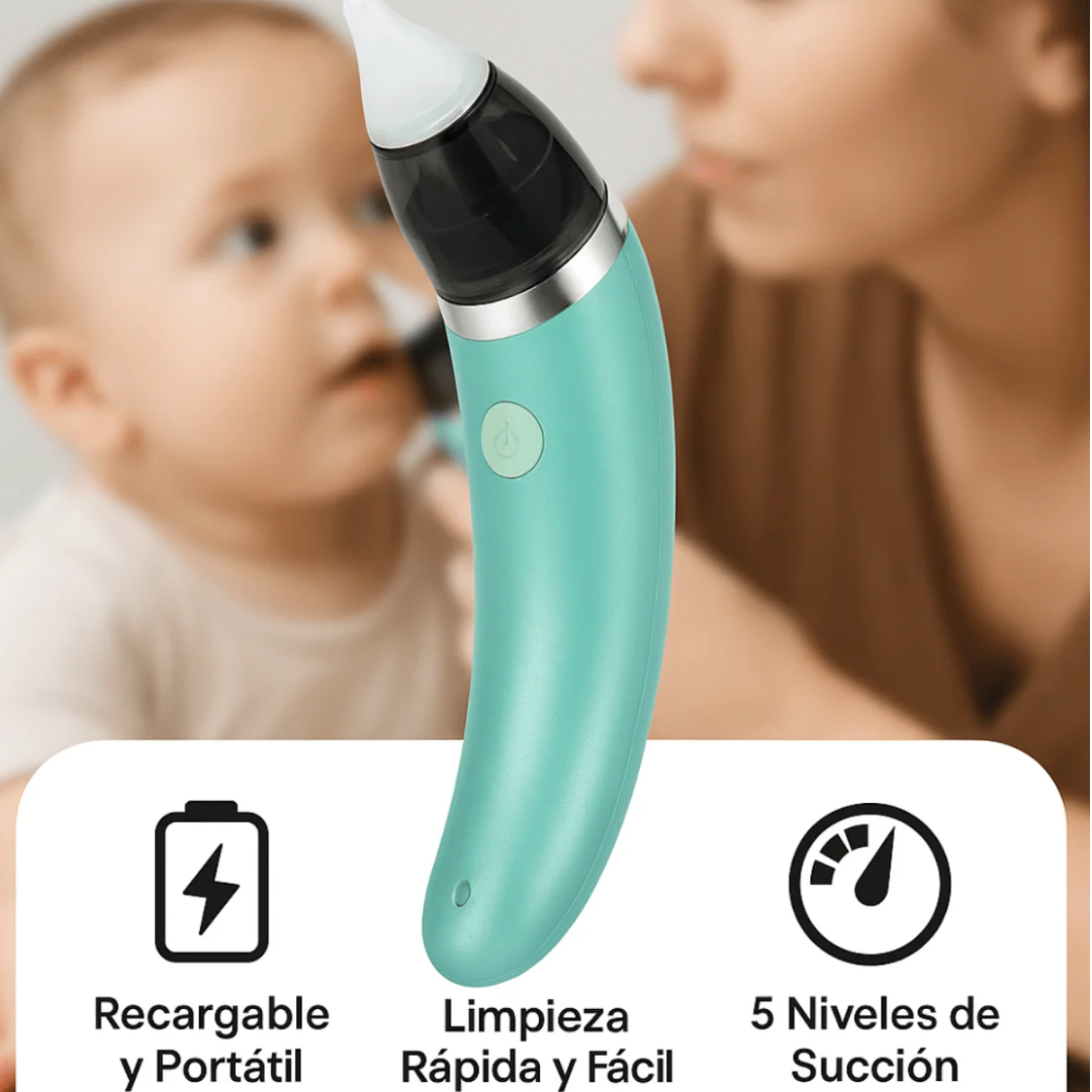 Aspirador nasal para Bebé 👶🏻