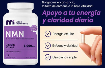 NMN 10 EN 1 ANTI-EDAD MICROINGREDIENTES