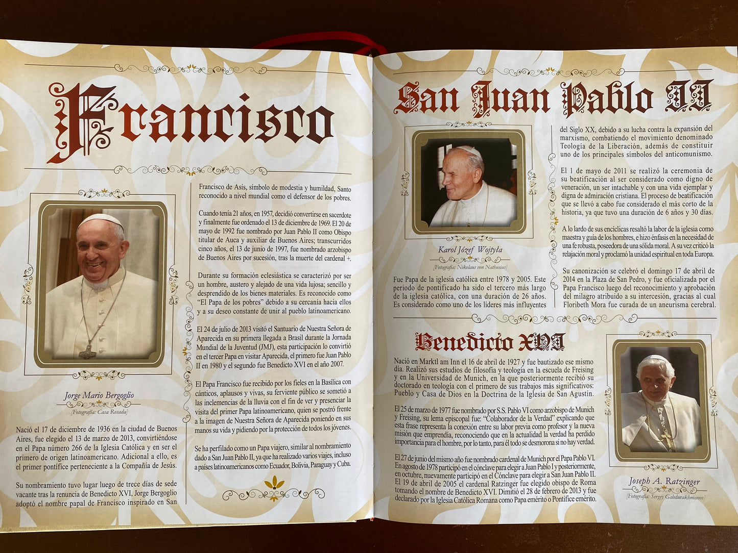 SAGRADA BIBLIA DORADA + ANILLO PADRE NUESTRO 🎁